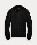 Suéter Polo Tricot Meio Ziper