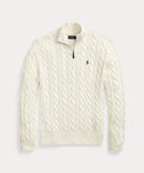 Suéter Polo Tricot Meio Ziper