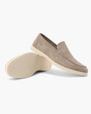 Mocassins de Camurça Bege