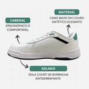 Kit Tênis Casual Court Ck E Meia